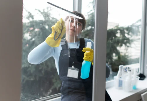 Nettoyage de vitres intérieures et extérieures à Campitello